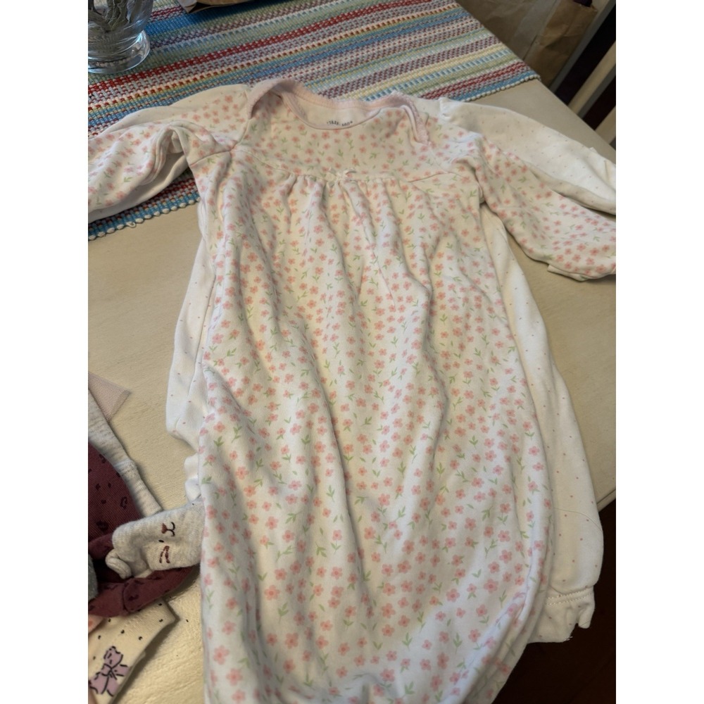 Girl's Baby Bundle: 0/3 mo, NB Clothes, 49 Pieces One Piece, Tops, Bottoms, Pjs